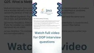 What is Method Overriding |Java interview questions|  #corejavainterviewquestions #methodoverriding
