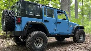 RC4WD CROSS COUNTRY RTR BLACK ROCK CRAWL - SPEYSIDE, ONTARIO #rc4wd #blackrock #rctrails #rcjeep