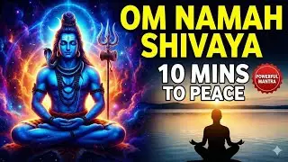 10 Minute Om Namah Shivaya Meditation | Remove Negativity & Heal