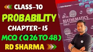 RD Sharma MCQs Solutions Class 10 Ch 15 Probability Multiple Choice Questions latest Edition