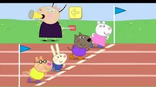 Peppa pig long jump #peppapigofficialchannel #peppapigenglish #hippo #peppapigfunny #hippocampus