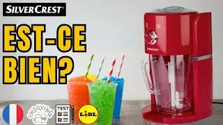 MACHINE &Agrave; GLACE SLUSH SilverCrest SSM 30 A1 FRANCE FRAN&Ccedil;AIS LIDL