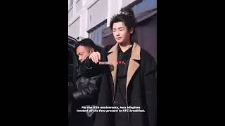 Hou Ming Hao always waving to his fans ❤️.