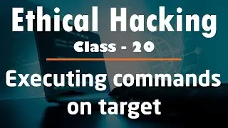 Ethical Hacking #20 : Executing commands on target