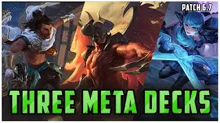 Эти 3 колоды помогут вам выиграть больше в Legends of Runeterra!