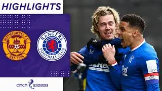 Motherwell 2-4 Rangers | The Gers Claim Dramatic Win To Extend Unbeaten Run | cinch Premiership