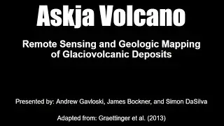 Askja Volcano Presentation