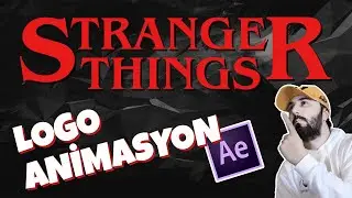 STRANGER THINGS LOGO ANİMASYON YAPIMI | After Effects Dersleri