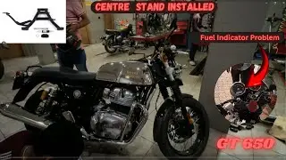 Centre Stand Install Ho Gaya Aur Aa Gai Fuel Indicator Me Problem | Major Issue Gt 650|😑😡