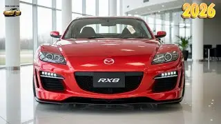 Легенда возвращается! Подробное описание роторного двигателя гибридной Mazda RX-8 2026 года 😱🔥