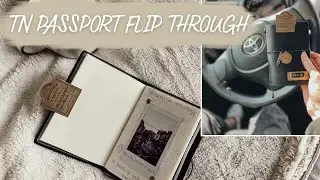 TRAVEL JOURNAL FLIP THROUGH [DEUTSCH] 🧡 | DUBLIN & OSTER-BESUCH 🇮🇪 | TN Passport | coyote diaries