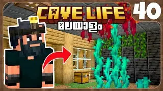 CL40: I MADE VINE FARM IN MY CAVE BASE! MORE PROGRESS!