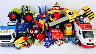 Disney Pixar Cars , Lightning McQueen Filmore Cruz Ramirez Chevrolet Porsche Mater Ambulance | ASMR