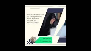 The Georgia Dream Homeownership Program Down Payment Assistance Available For First Time Home Buyer
