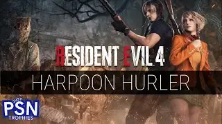 Harpoon Hurler Trophy - Resident Evil 4 (2023)