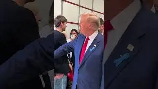 When worlds collide 😳 what are the chances I meet #Trump the day after the #debate 😬😅 #donaldtrump