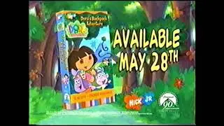 Dora the Explorer: Dora's Backpack Adventure (VHS) USA Commercial