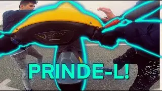 Scrape cu scuterul | Supermoto Playground