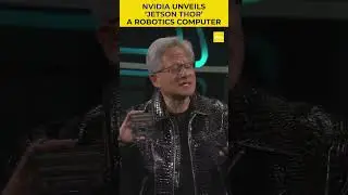 Nvidia unveils 'Jetson Thor' - A Robotics computer #nvidia #robotics #tech #shorts