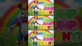 Jump Jump Bunny 🐰 | Fun Action Song for Kids #kids #bunny #rhymes #viral