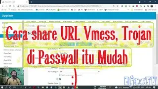 Cara Copy Link vmess, trojan, shadowsock,dll Di Passwall Openwrt