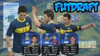 FIFA 16 - FUT DRAFT - Mi Mejor FUTDRAFT Mi Mejor Equipo- Los Argentinos de otro Planeta