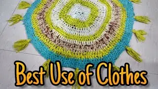 Best use of Clothes | Web gallery art | DIY art and craft | Sewing Project ||