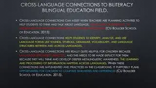 Cross Language Connections 3