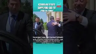 Azerbaijan Starts Supplying Gas to Syria via Turkey | Historic Energy Shift in the Middle East