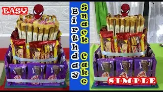 Snack Cake Money Roll Tower | TUTORIAL EASY AND SIMPLE LOW BUDGET