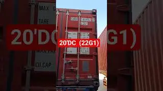 Useful tips: How to know container 20DC (22G1) #shorts #shortvideo