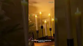 smtyle Black Candlestick Holders for Taper Candles Set of 5 are truly a highlight in my home