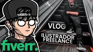 Mi rutina como ILUSTRADOR de videos FREELANCER en Fiverr | Vlog