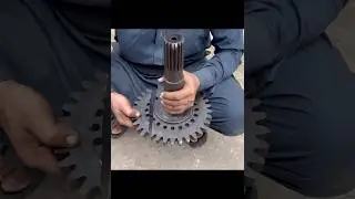 Amazing Technique: How Pro Mechanic Rebuild Broken Gear Shafts