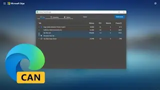 First Look at Microsoft Edge's New Chrome-Like Task Manager