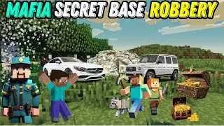 MAFIA SECRET BASE ROBBERY || LAVA SMP || SEASON 2 || MINECRAFT