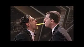 Human Fountains: DISGUSTING Performance With Spitting Water On America's Got Talent