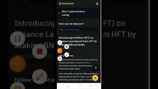 Binance Launchpool! Farm HFT by Staking BNB and BUSD