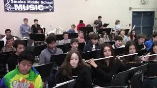 Sinaloa Middle School 8th Grade Band  - Where the River Flows