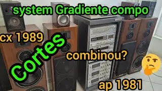 System compo Gradiente ,366, 246, 1560, cd4000, B35, etc