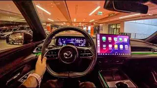 NEW Mazda 6e Night (245 hp) | POV Test Drive #2565 Joe Black