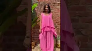 The Cova Santa Layer Top Washed  Popsicle Pink
