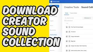 [Easy Guide] Download Facebook Creator Studio Sound Collection
