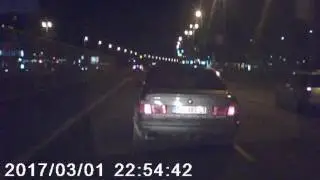 Nasilnicka voznja BMW Jurija Gagarina