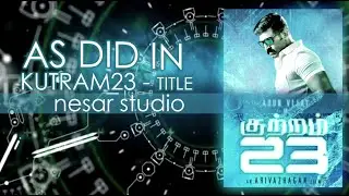 Animate lines_As did in_Kutram 23_Title_After effects project_Strock