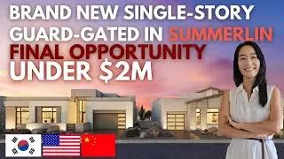 Summerlin Modern Luxury Home Tour Under $2M | Ascension Toll Brothers Ridgeline