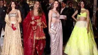 Bollywood Diva's Attended Bachchan Grand Diwali Party 2019 | Jhanvi,Sara,Tara & Ananya