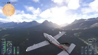 PS5 Microsoft Flight Simulator 2024 Beta Jasper, AB and Icefields Parkway