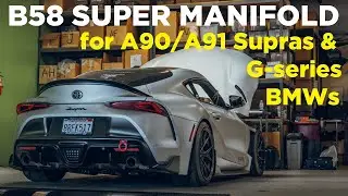 More Horsepower and Improved Cooling. Supra / BMW CSF Charge-Air Cooler Manifold Test