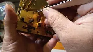 Repairing the 1855 French Japy Freres clock. 20220414 015858